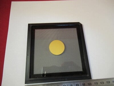 OPTICAL GOLD PLATED INFRARED MIRROR PRO OPTICS MIL SPEC AS PICTURED &X1-A-08