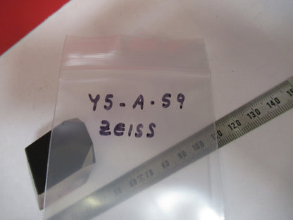 ZEISS GERMANY GLASS PRISM HEAD OPTICS MICROSCOPE PART AS PICTURED Y5-A-59