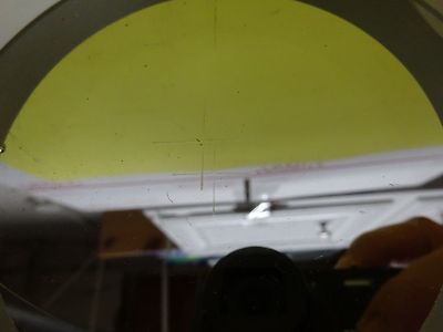 Optical Target Mirror [Scratches] Laser Optics AS IS