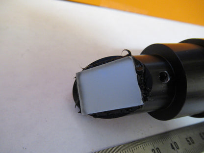 BAUSCH LOMB MIRROR + IRIS  OPTICS MICROSCOPE PART AS PICTURED Y3-A-42
