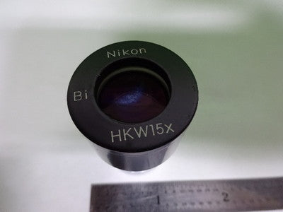 Microscope Part Eyepiece Ocular Nikon Japan HKW15X Bi Optics