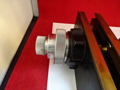 Microscope Part Wild Swiss M20 Brass Stage Micrometer