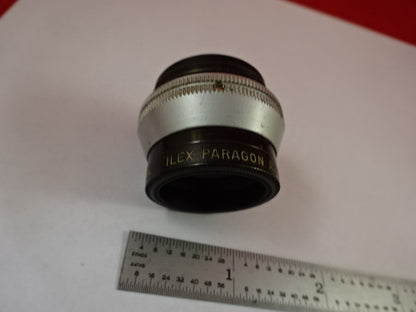 Antique Optical Lens Anastigmat Ilex Paragon 3 1/2 Inches Optics