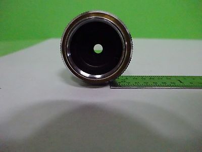 MIKROSKOPTEIL OBJEKTIV LEITZ DEUTSCHLAND L 32 UTK + IRIS-OPTIK WIE IST BIN#V3-B-14
