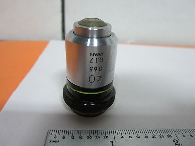 Microscope Part Objective Olympus Japan 40X Optics