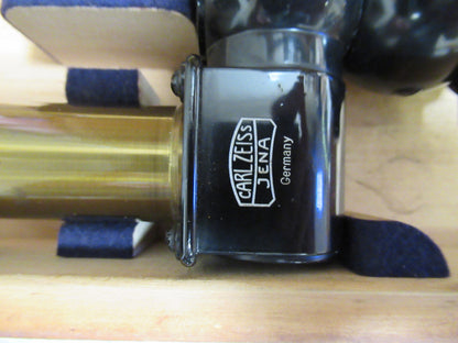 VERY RARE CARL ZEISS BINOCULAR HEAD VINTAGE MICROSCOPE PART AS PICTURED &99