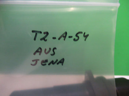AUS JENA GERMANY LARGE LENS ASSEMBLY OPTICS MICROSCOPE PART AS PICTURED T2-A-54