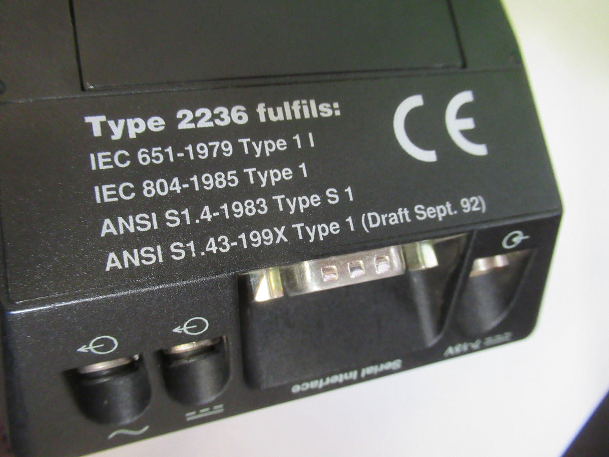 BRUEL KJAER DENMARK 2236 WITHOUT MIC SOUND LEVEL METER AS PICTURED  #H2-A-03