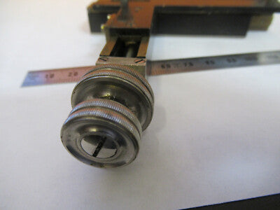 Antique Rare Kremp Wetzlar Stage Xy Clips Microscope Part