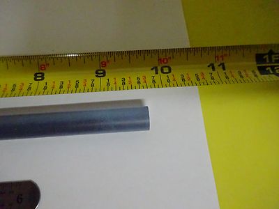LARGE OPTICAL GLASS ROD LASER [ chipped ends] OPTICS AS IS BIN#5-DT-W