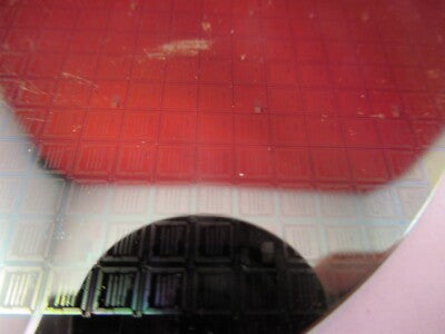 SILICON WAFER WITH COMPONENTS AS PICTURED &FT-6-55