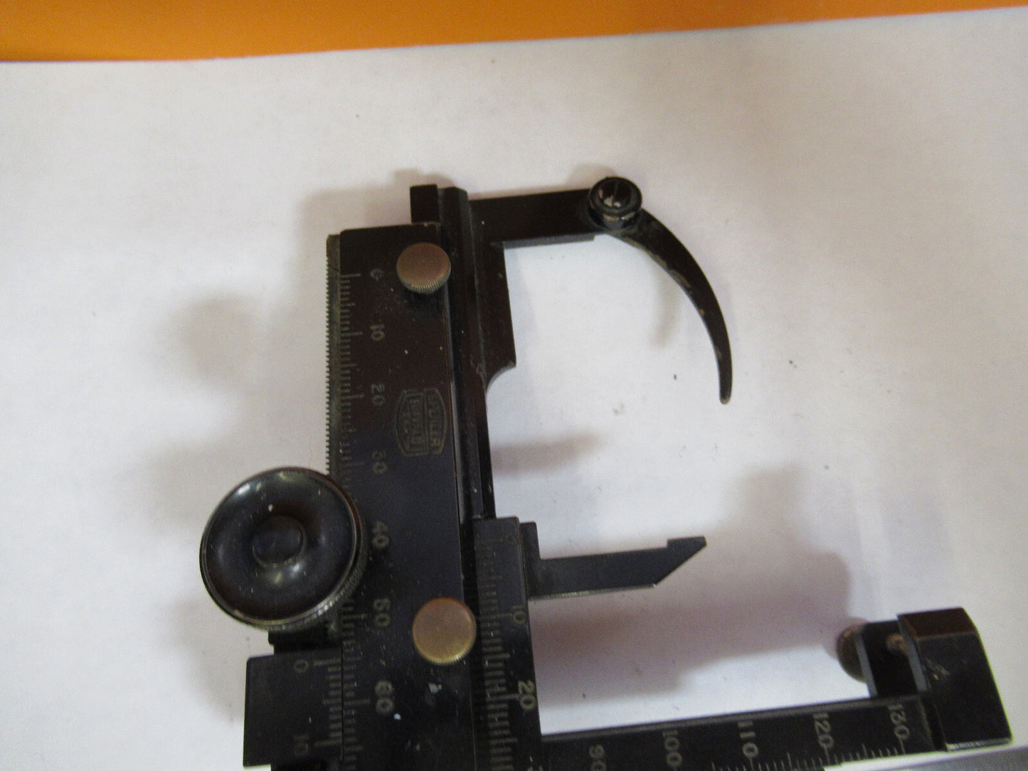 ANTIQUE SPENCER AO XY STAGE CLIP MICROSCOPE PART AS PICTURED Y3-A-31