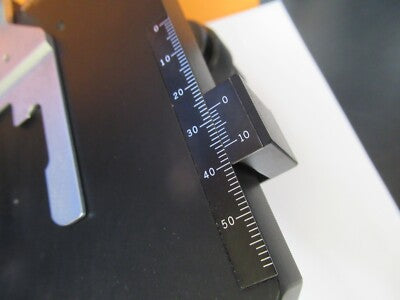 OLYMPUS JAPAN XY STAGE TABLE SPECIMEN PRO MICROSCOPE PART AS PICTURED &A2-A-69