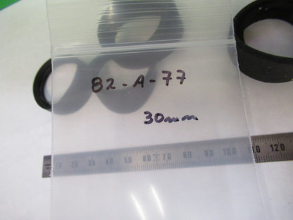 AMSCOPE 30mm RUBBER OCULAR EYEPIECE MICROSCOPE PART AS PICTURED 82-A-77