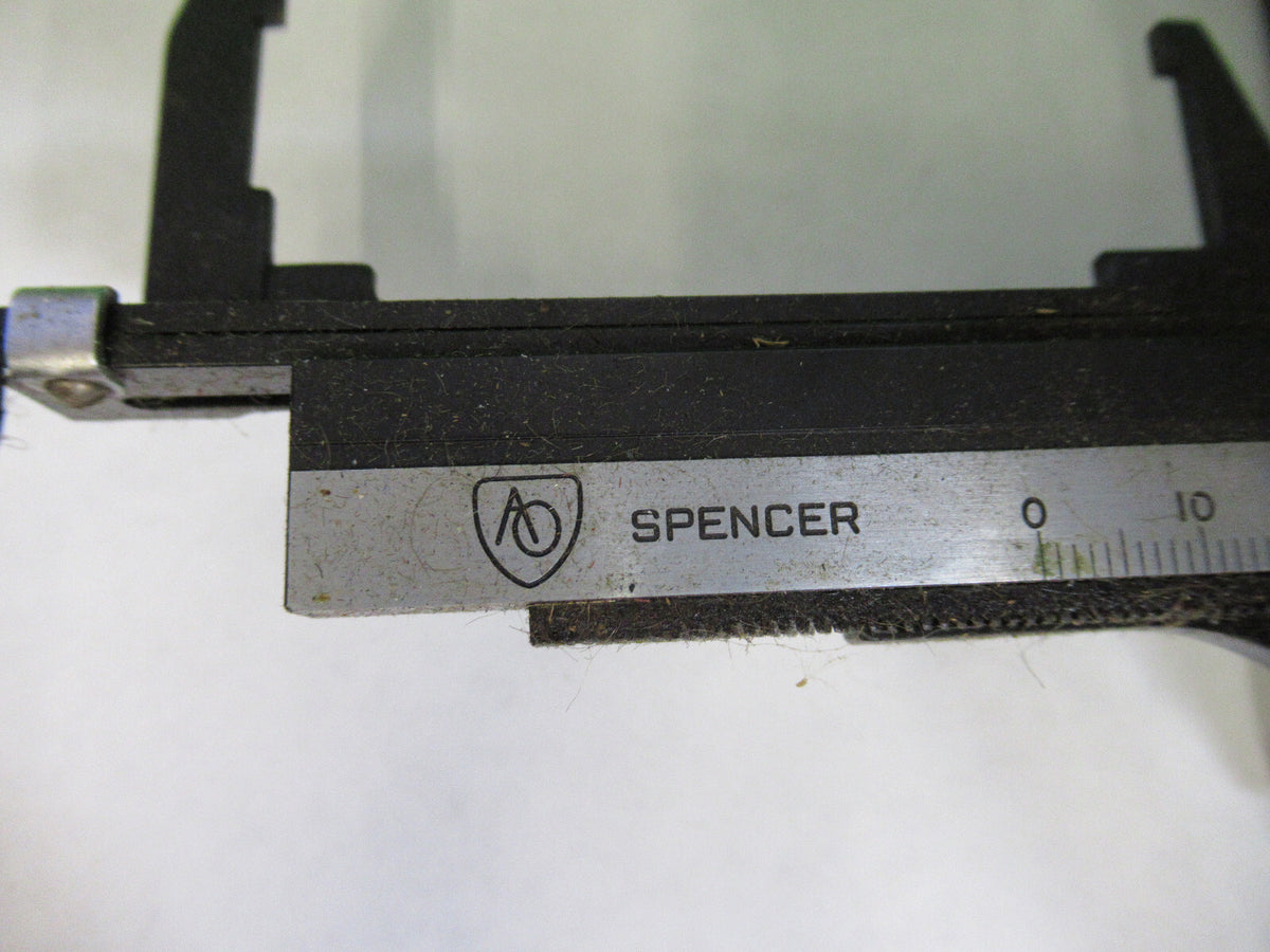 Antique American Optical Co. Spencer Lens Co. Xy Clips Assembly Stage Microscope Part