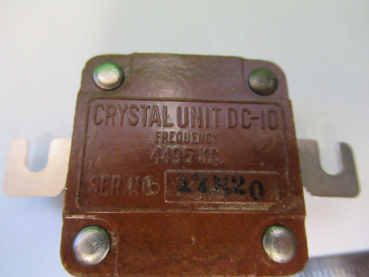 SICKLES RARE QUARTZ CRYSTAL FREQUENCY CONTROL RESONATOR AS PICTURED #Z6-A-72