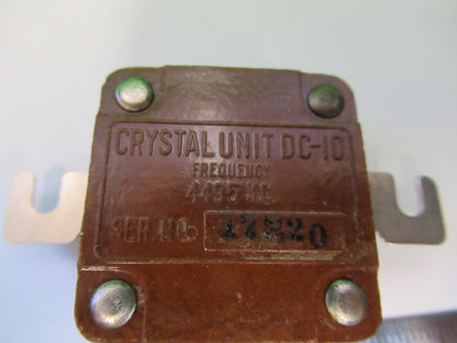 SICKLES RARE QUARTZ CRYSTAL FREQUENCY CONTROL RESONATOR AS PICTURED #Z6-A-72
