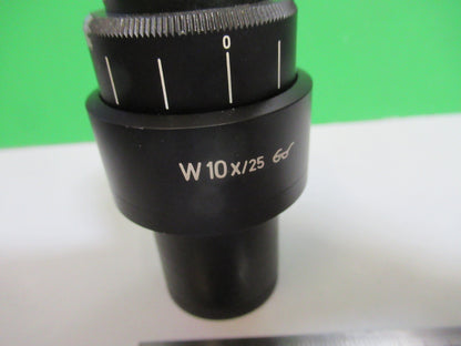 Microscope Part Carl Zeiss AG Eyepiece Ocular 464003 W10X/25 Lens