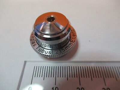 LEITZ WETZLAR POL OBJECTIVE 6L OPTIC 215mm MICROSCOPE PART AS PICTURED &3K-A-41