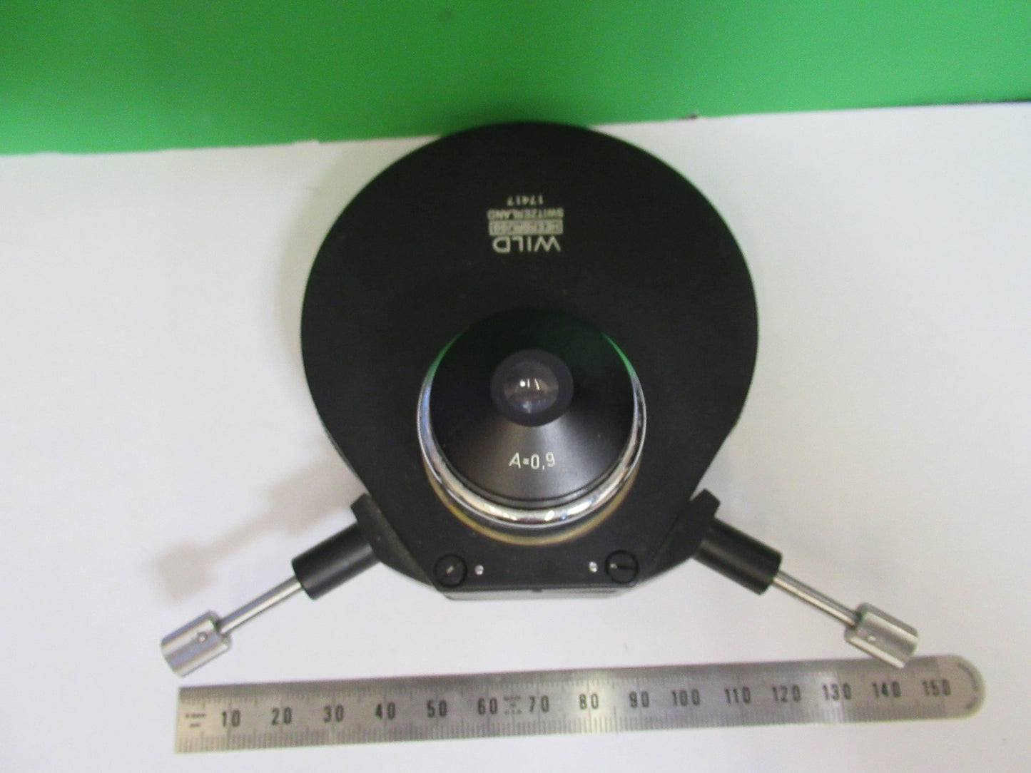 WILD HEERBRUGG M20 SWISS PHASE CONDENSER MICROSCOPE PART AS PICTURED T6-A-26B