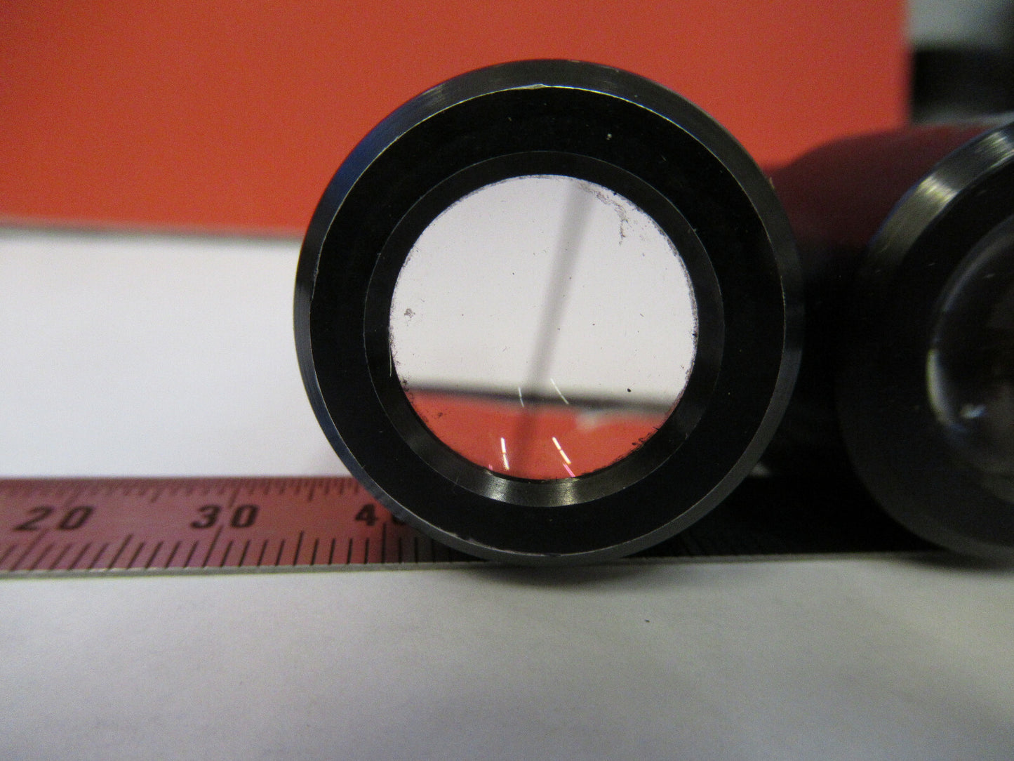 PAIR AO AMERICAN OPTICS 10X EYEPIECE CAT 146 MICROSCOPE PART AS PICTURED Q4-A-12