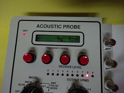 SUNWEST MARINE ACOUSTIC PROBE TESTER WITHOUT BATTERIES AS IS BIN#X7-31