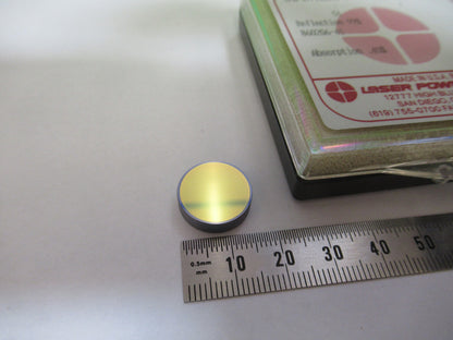 Optical Silicon Metal Lens Gold Plated Infrared Laser Optics