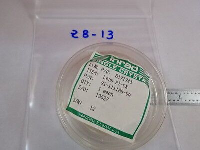 INRAD OPTICAL SINGLE CRYSTAL LENS LASER OPTICS AS PICTURED &Z8-13