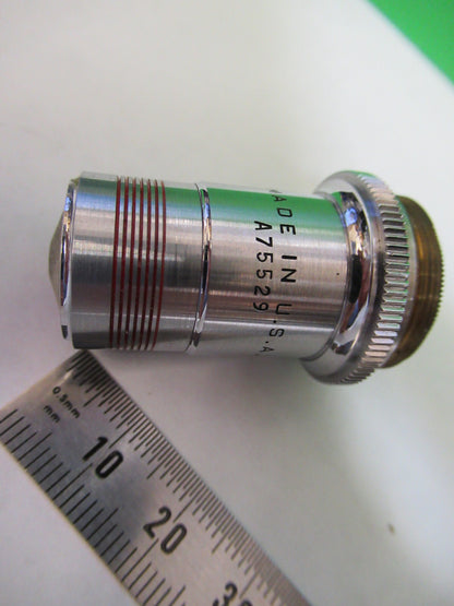 OBJECTIVE AO SPENCER 97X LENS OPTICS MICROSCOPE PART AS PICTURED X6-A-53