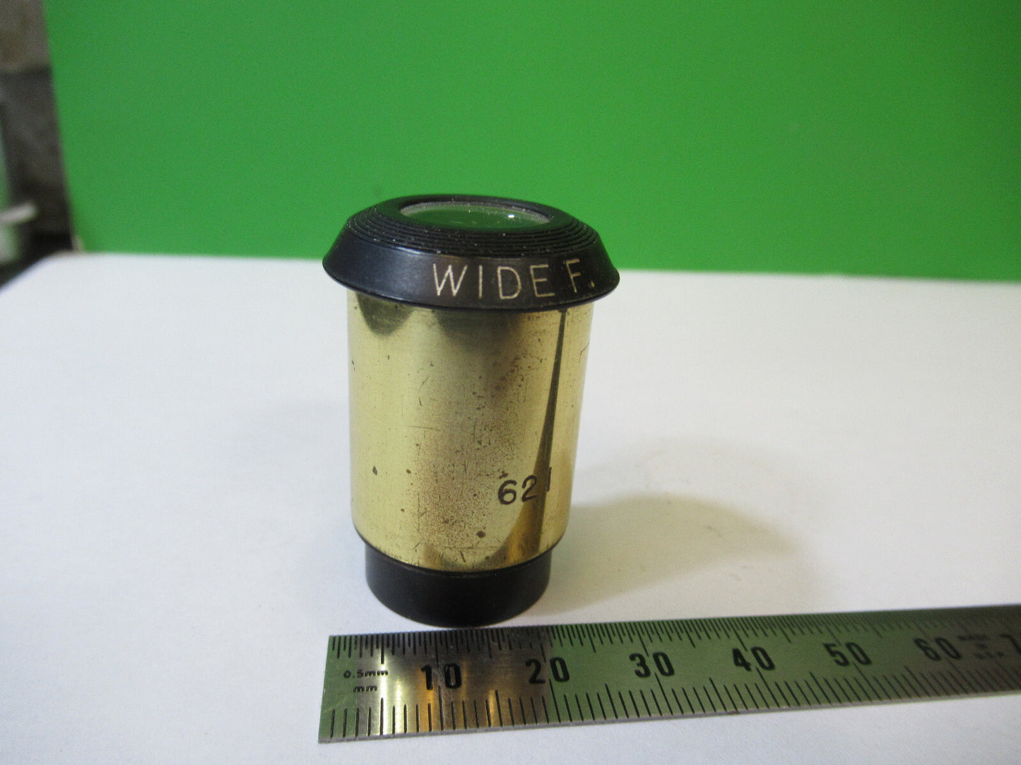 Bausch & Lomb 10X Wide F Eyepiece Optics Lens Microscope Part