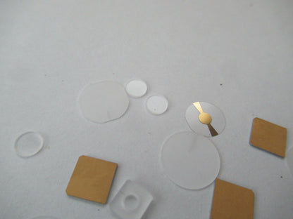 Lot Blank Piezoelectric Quartz Crystal X- Y- Yx-cut Piezo Sensor AS Pic