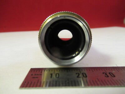 LEITZ GERMANY MICROSCOPE PART OBJECTIVE LENS 10X /170 OPTICS AS PICTURED 8-A-14