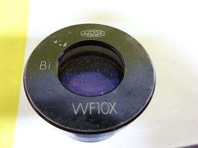 MICROSCOPE PART EYEPIECE OCULAR OLYMPUS WF10X OPTICS AS IS BIN#X8-34