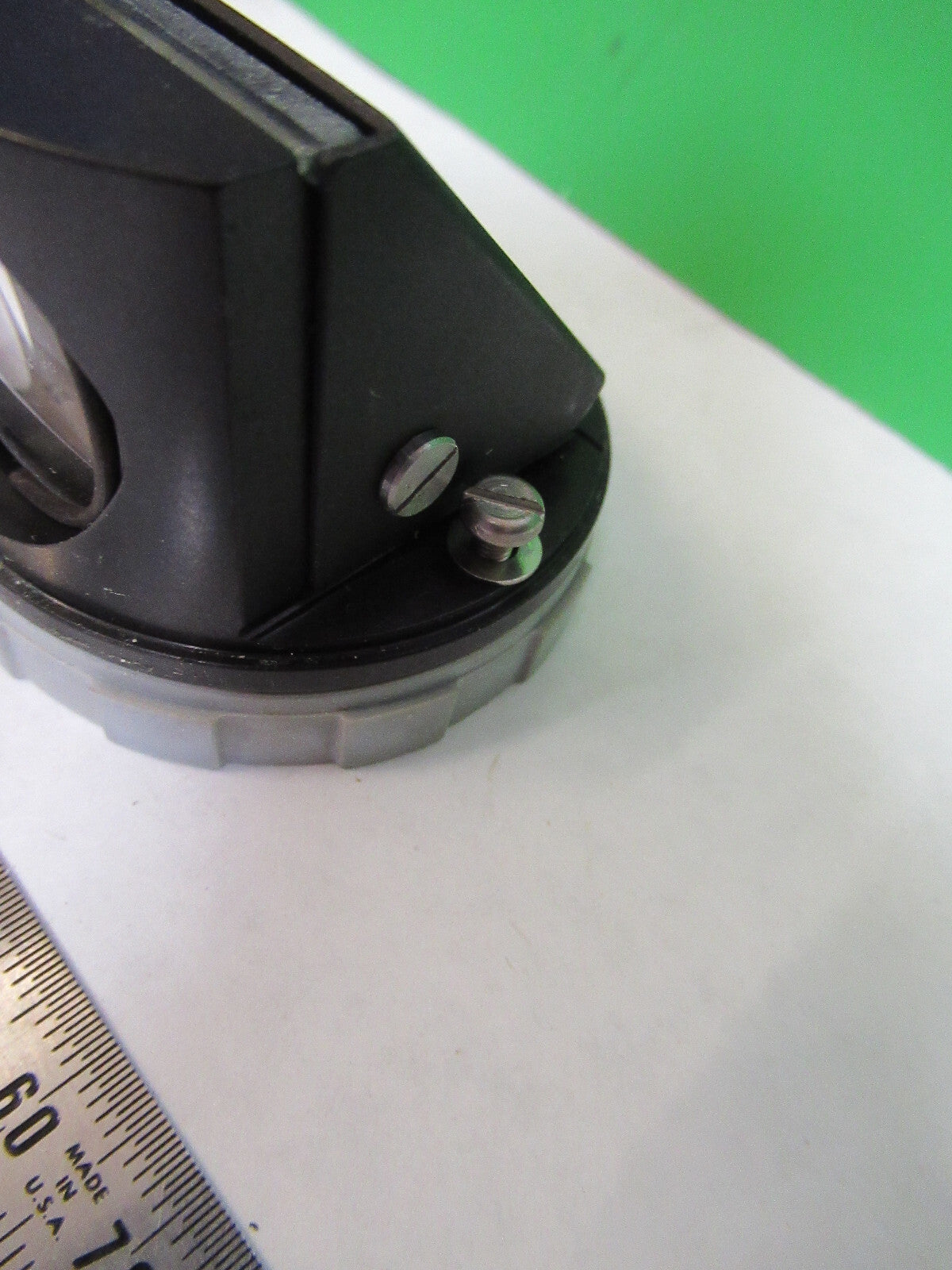 LENS IRIS ILLUMINATOR ZEISS GERMANY MICROSCOPE PART AS PICTURED S7-A-19