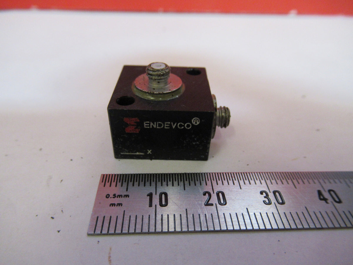 PCB PIEZOTRONICS ENDEVCO 2258-100 TRIAXIAL ACCELEROMETER AS PICTURED X8-B-19