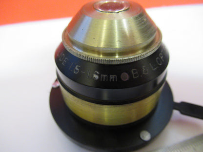 BAUSCH LOMB CONDENSER + IRIS OPTICS MICROSCOPE PART AS PICTURED Y4-A-44