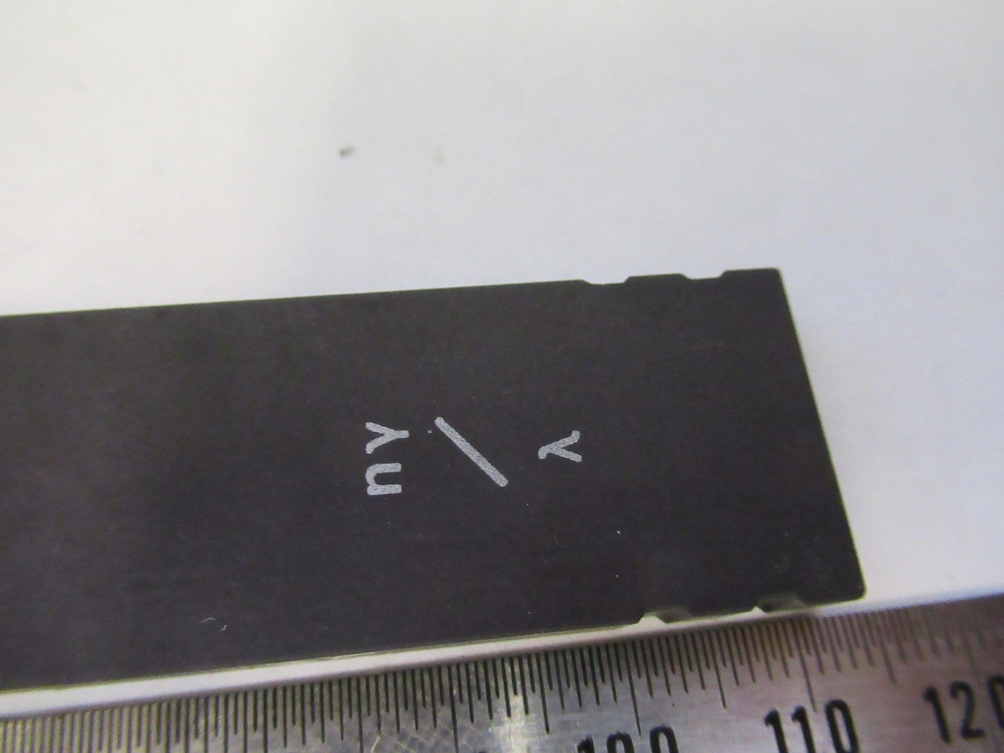 AUS JENA GERMANY LAMBDA SLIDE POLARIZER MICROSCOPE PART AS PICTURED V8-B-04