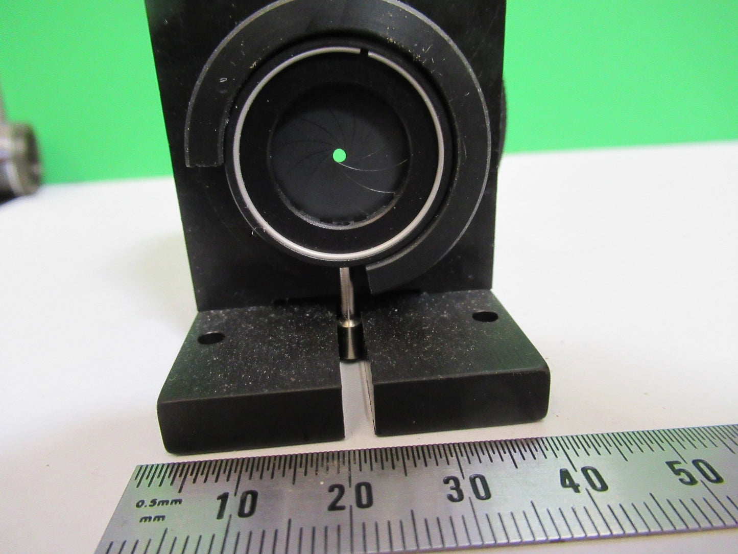 OLYMPUS JAPAN DIAPHRAGM IRIS OPTICS MICROSCOPE PART AS PICTURED T4-A-35