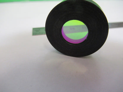 SPECTRAL GREEN FILTER LENS OPTICS MICROSCOPE AS PICTURED T5-A-90