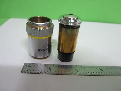 Microscope Objective Ernst Leitz Npl Fluor 10X German Optics AS IS
