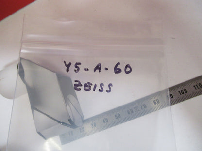 ZEISS GERMANY GLASS PRISM HEAD OPTICS MICROSCOPE PART AS PICTURED Y5-A-60
