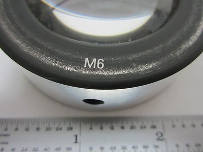 OPTICAL MICROSCOPE LARGE M6 LENS OPTICS BIN#L5-26