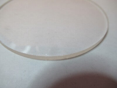 OPTICAL PLANO GLASS ROUND PLATE OPTICS AS PICTURED &3K-A-20