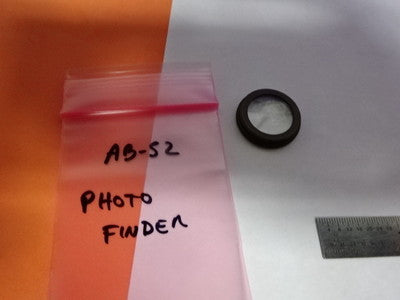 MICROSCOPE PART PHOTO FINDER RETICLE OPTICS AS PICTURED &AB-52