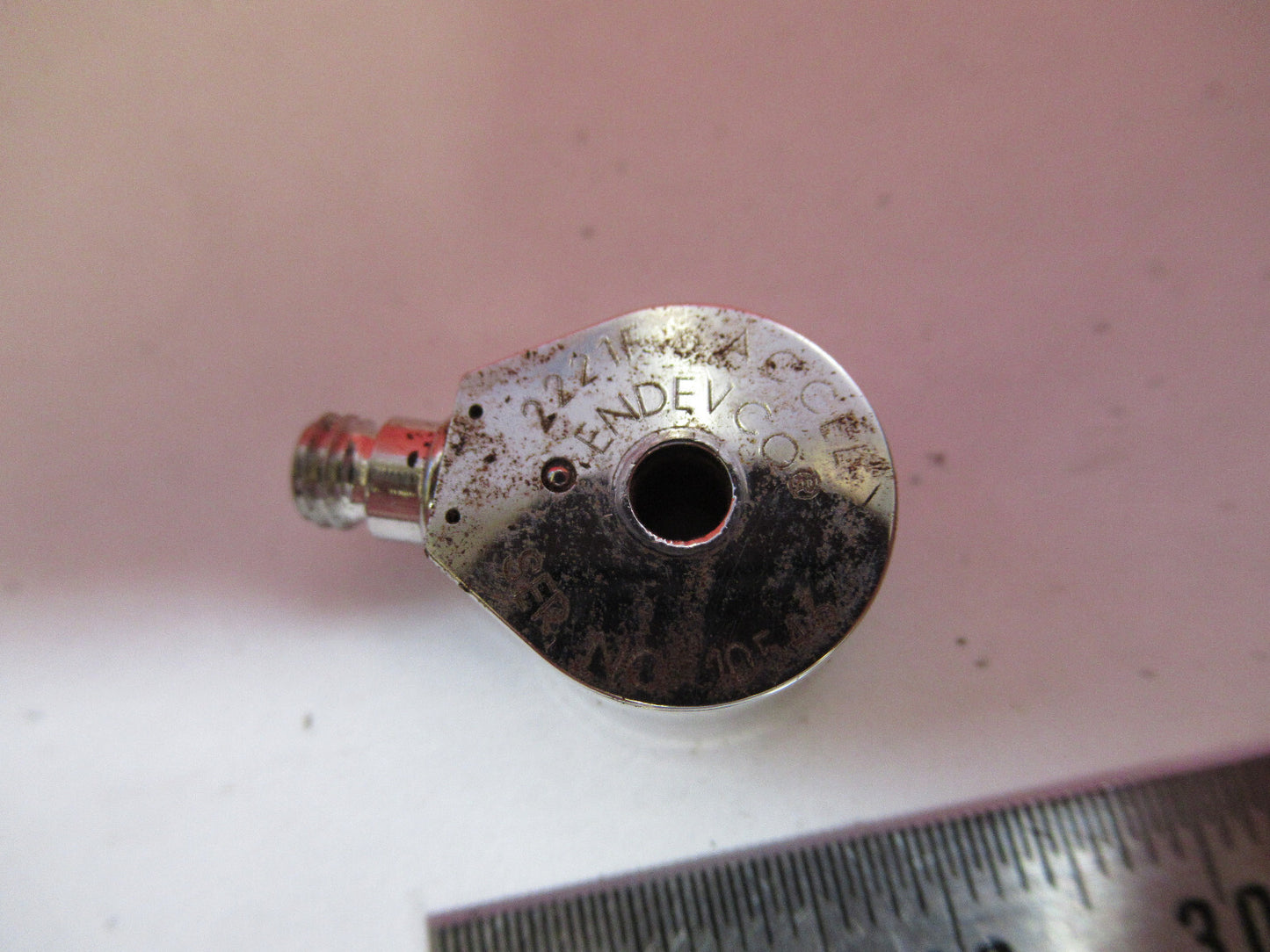 ENDEVCO 2221F CHARGE MODE ACCELEROMETER VIBRATION SENSOR PICTURED X8-B-24