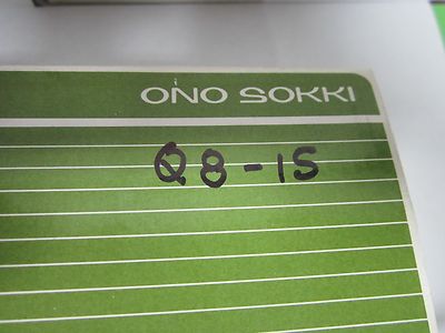 ONO SOKKI JAPAN ENGINE TACHOMETER VP202   BIN#Q8-15