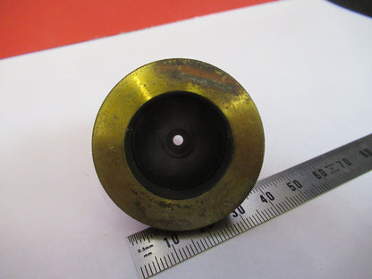 Antique Koristka Milan Italy Brass Condenser Microscope Part
