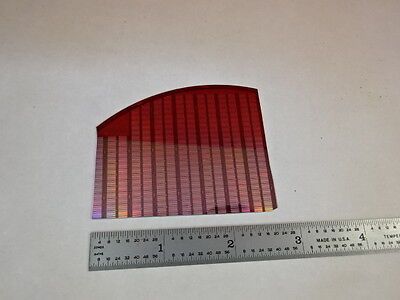 SILICON WAFER SECTION WITH COMPONENTS PINK AS PICTURED FOR PARTS &Z5-10