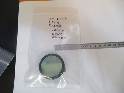 LEICA LEITZ DMRB FILTER + IRIS DIAPH OPTICS MICROSCOPE PART AS PICTURED S4-B-26