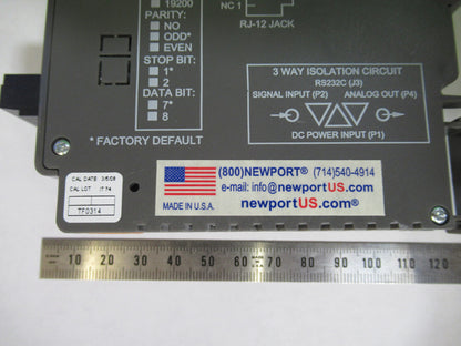 Newport Electronics Signal Conditioner RS232 Idrn-tc/n